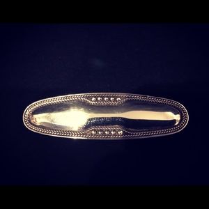 925 sterling silver hair brooch